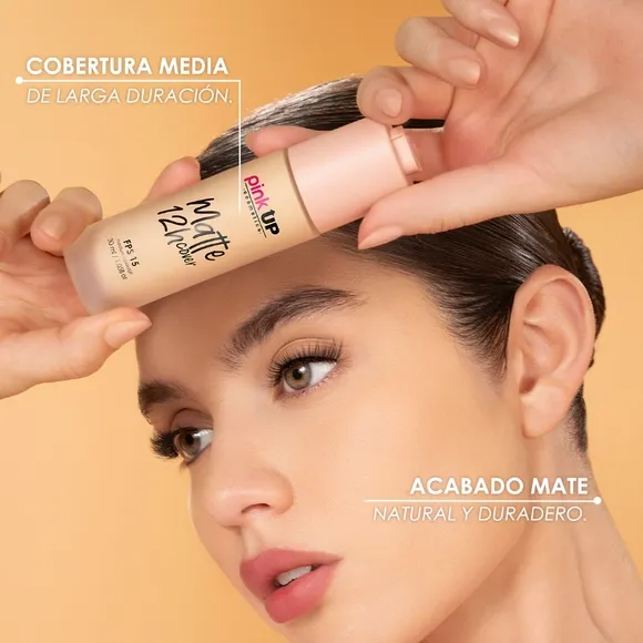 PINK UO MATTE COVER 12H BASE D/MAQUILLAJ