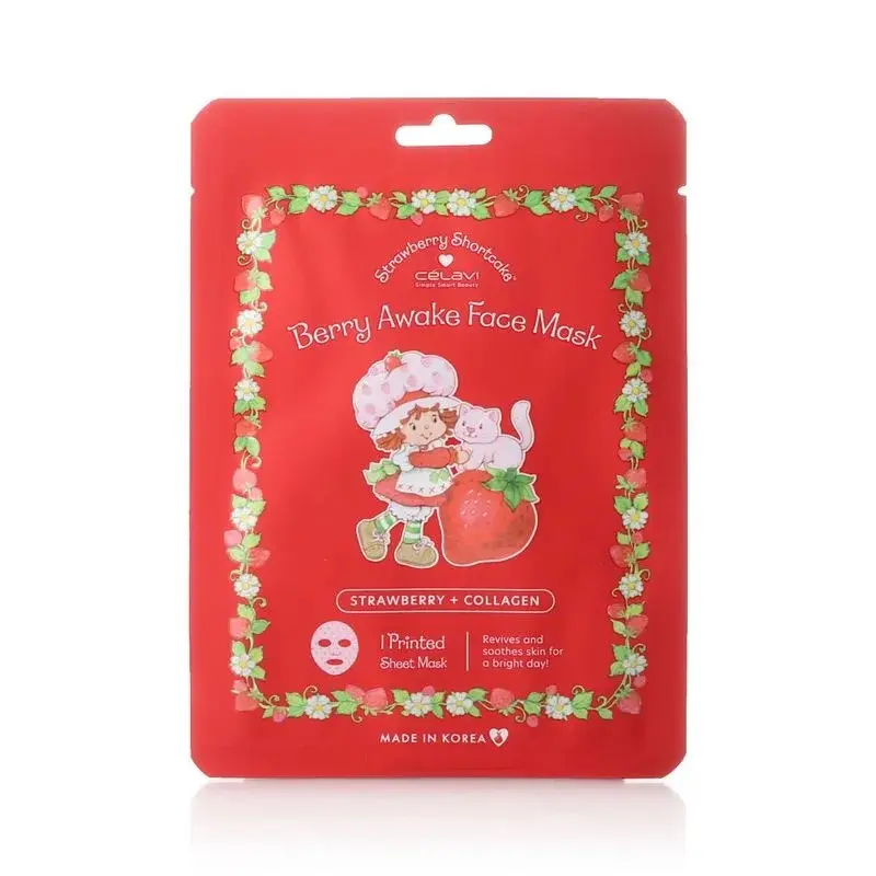 Face Mask Strawberry Shortcake
